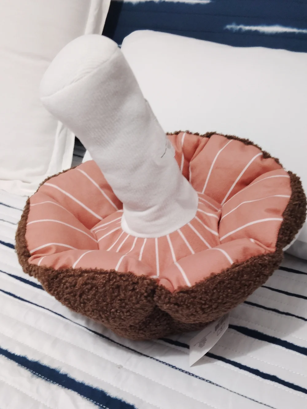 Target Bullseye's Playground Fall Brown Boucle Mushroom Accent Pillow